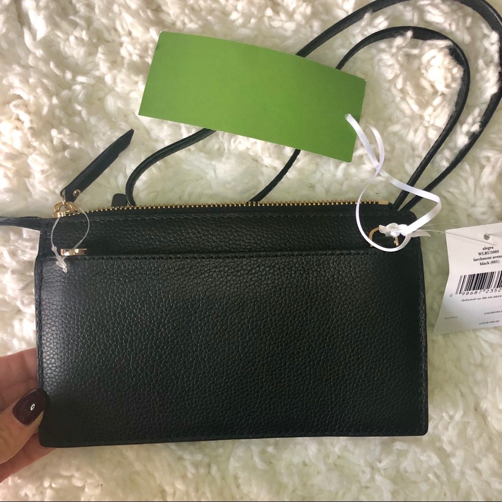 SALE🎉Kate spade black “Alegra” crossbody - Picture 3 of 8